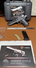 1:2 SCALE MINIATURE DESERT EAGLE L6 .50AE Black Alloy Empire Ultra High Detail