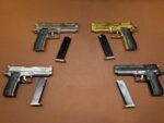 ALLOY Army Sig Sauer P226 Eject Toy Gun 1:2 Metal Quality One Of Each 4 Colors