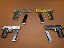 ALLOY Army Sig Sauer P226 Eject Toy Gun 1:2 Metal Quality One Of Each 4 Colors