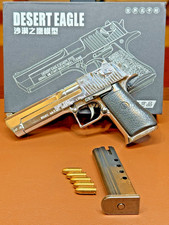 1:2 Alloy Army DESERT EAGLE Eject Toy Mini Gun Non-firing Israeli Defense Forces