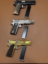Smith & Wesson Toy Gun 1911PD Pistol S&W 1911 .45 Metal Alloy Army 3 Colors Rare