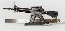 1:2 High Precision M4A1 Carbine Black Eject Metal Super Rare A+ Machine Gun Toy